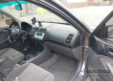 2005 Honda Civic Ex from USA, damaged, VIN 2HGES257X5H540719